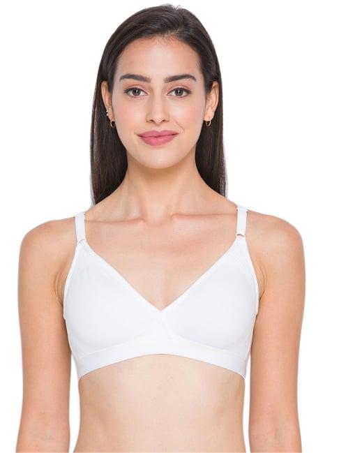 candyskin white non wired non padded everyday bra