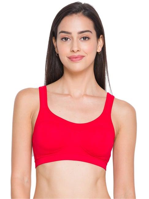 candyskin red non wired non padded everyday bra