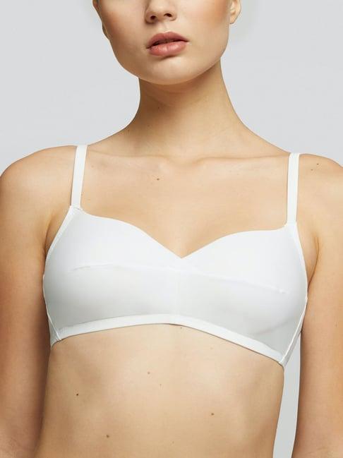 yamamay white non wired non padded shaper bra