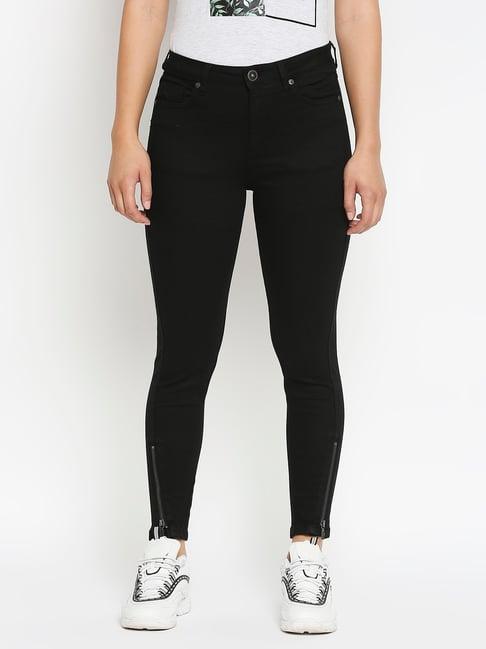 being human black super skinny fit jeans