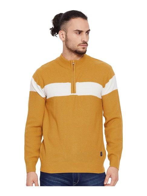 cantabil amber striped sweater