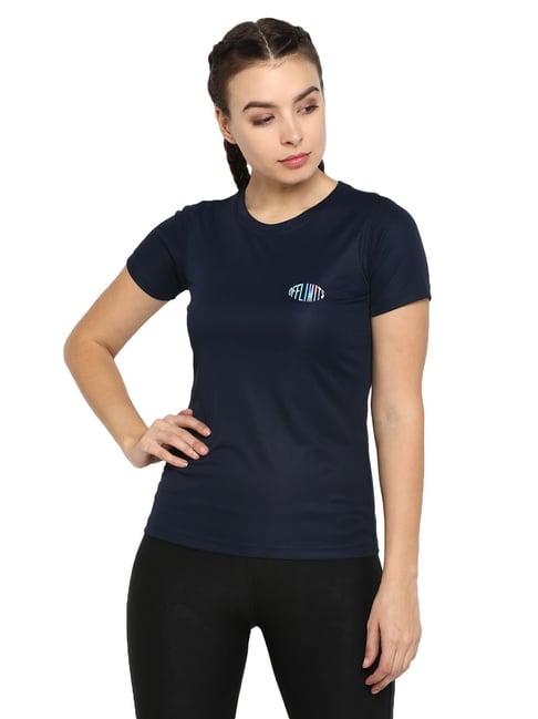 off limits navy regular fit t-shirt