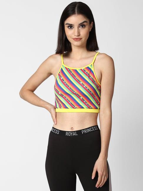 forever 21 multicolor non wired bralette