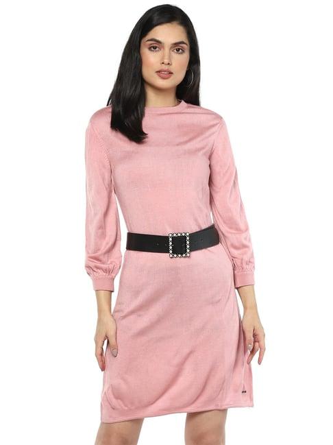 van heusen pink midi shift dress