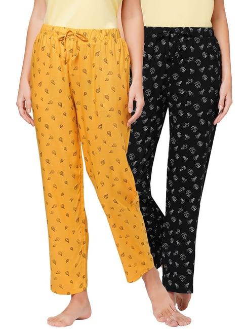 soie multicolor printed pyjamas - pack of 2