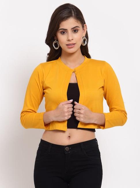 style quotient mustard crop shurg