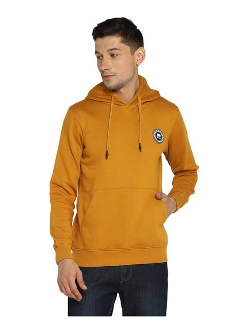 red chief mustard hooded sweatshirt