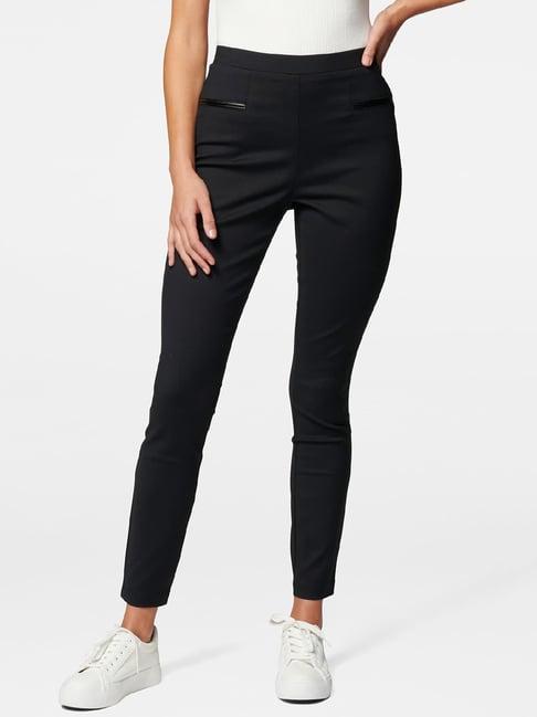 forever new black elasticated pants