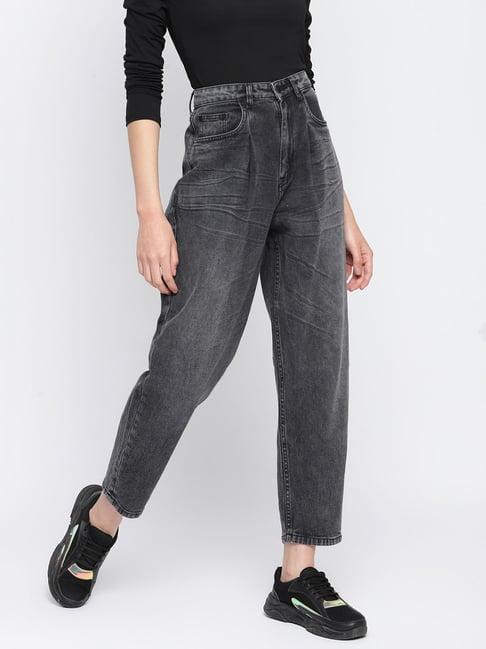 tales & stories black regular fit jeans