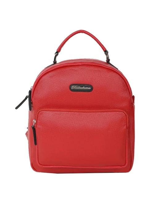 belladama risa red medium backpack