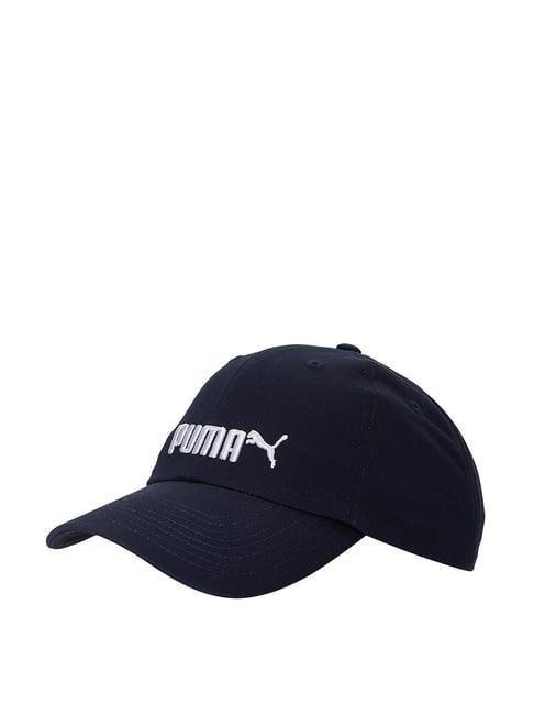 puma ess blue solid baseball cap