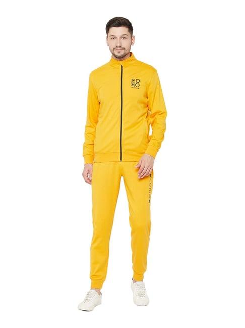 edrio yellow tracksuit