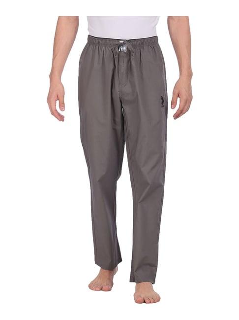 u.s. polo assn. dark grey regular fit lounge pants