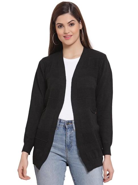 juelle black full sleeves shrug