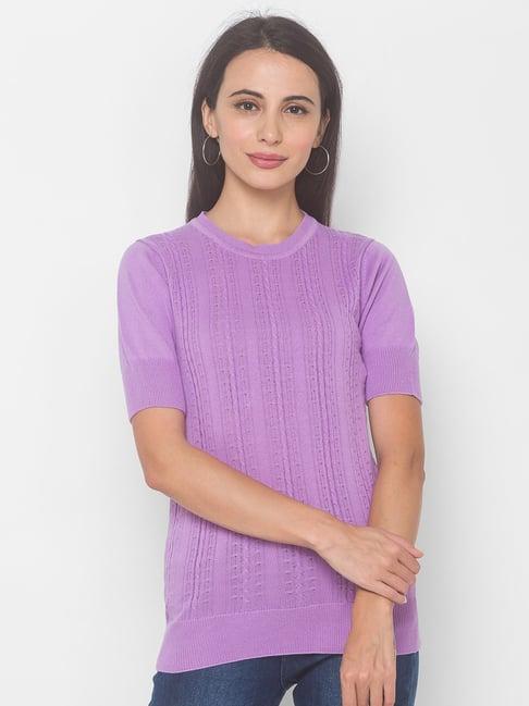 globus lavender cotton top