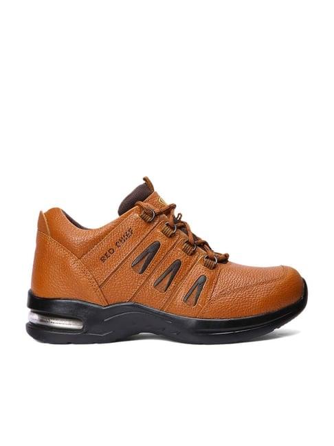 red chief men's brown casual shoes