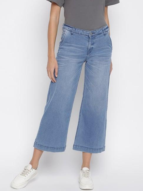 tales & stories blue lightly washed jeans