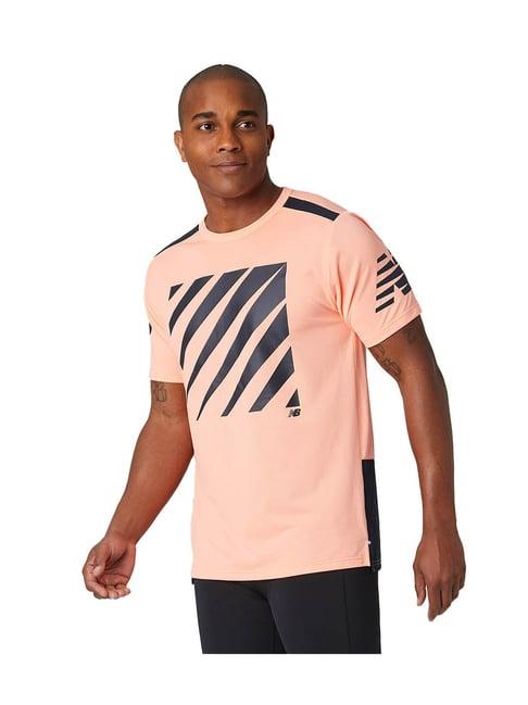 new balance pink short sleeve top