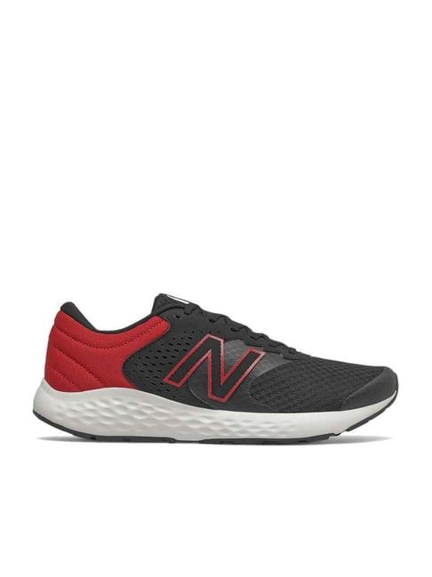 new balance men's obsidian black running shoes