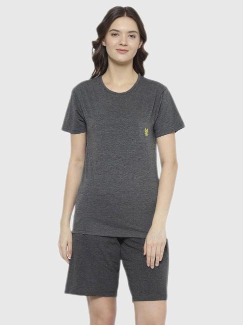 vimal jonney grey regular fit pajama set