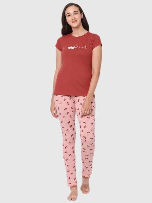 sweetdreams fig graphic print pajama set