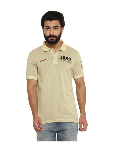 royal enfield olive short sleeves service force polo t-shirt