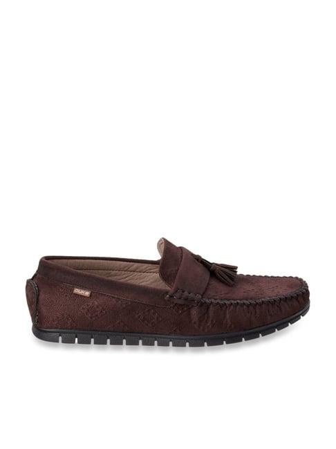 duke men's brown casual moccasins