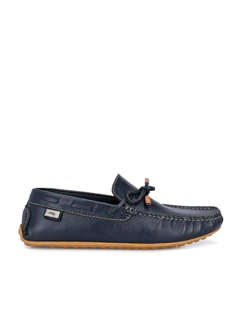 hitz men's denim blue boat shoes