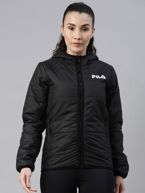 fila black full sleeves jacket