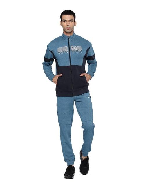 alcis blue printed tracksuit