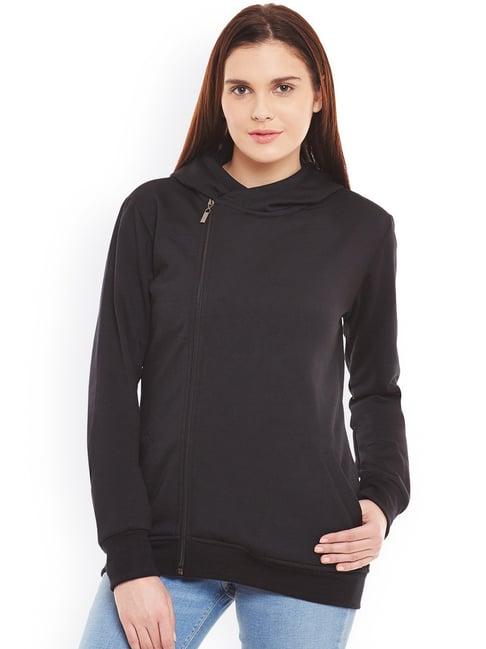 belle fille black regular fit jacket