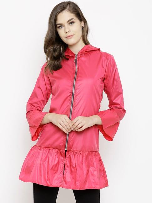 belle fille fuchsia regular fit jacket