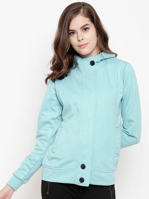 belle fille turquoise regular fit jacket