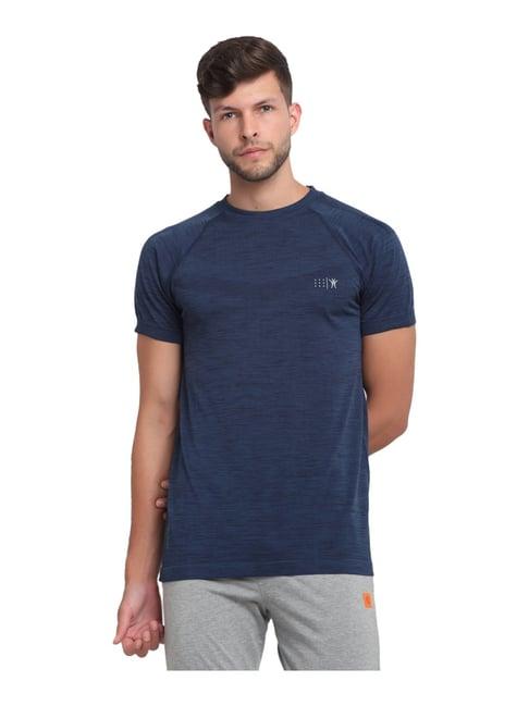 venitian- forbidden clothing navy round neck t-shirt