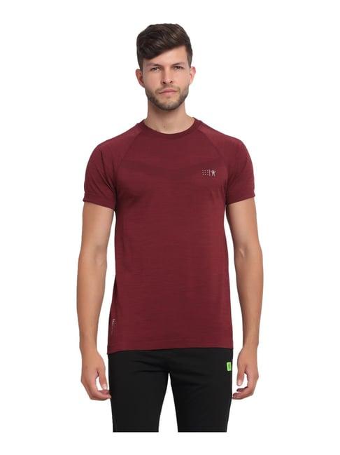 venitian- forbidden clothing wine round neck t-shirt