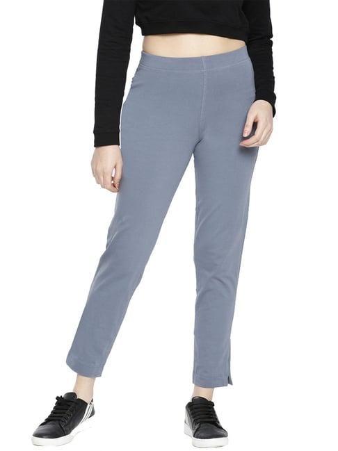 dollar missy grey elasticated trousers