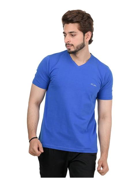 venitian- forbidden clothing blue t-shirt