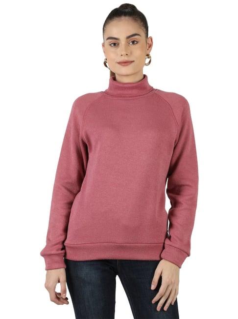 monte carlo pink regular fit sweater