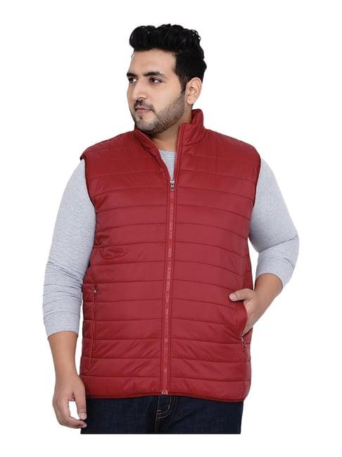 john pride red plus size jacket