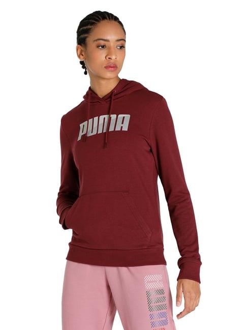 puma graphic regular fit hoodie