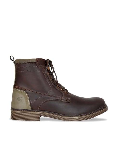 allen cooper men's brown casual boots