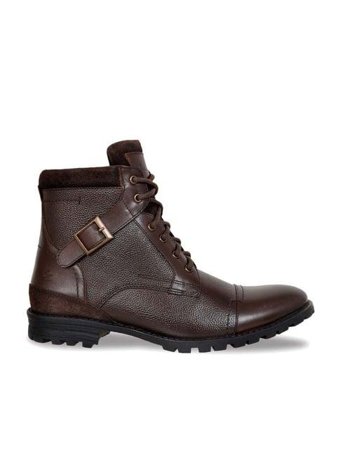 allen cooper men's brown casual boots