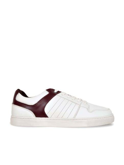 allen cooper men's white casual sneakers