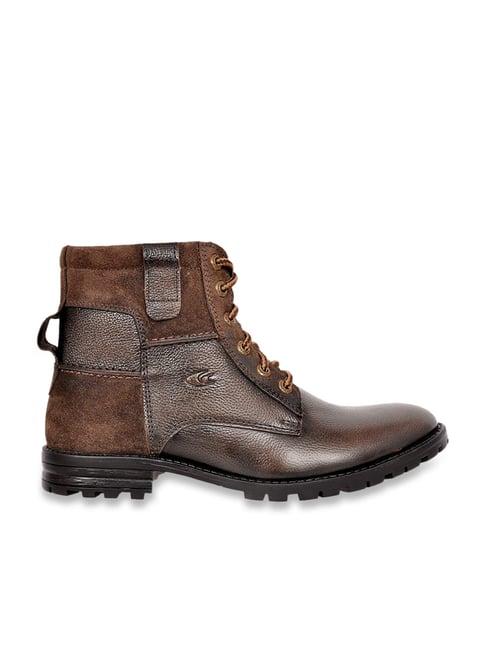 allen cooper men's brown casual boots