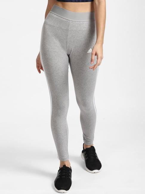 adidas grey textured tights