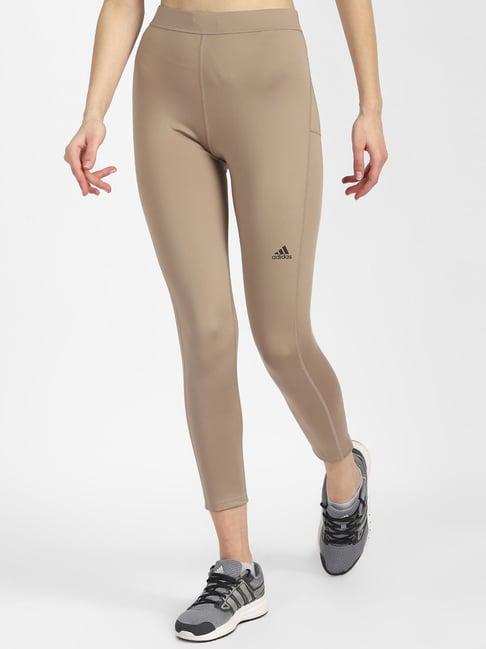 adidas brown fitted ri 3b tights