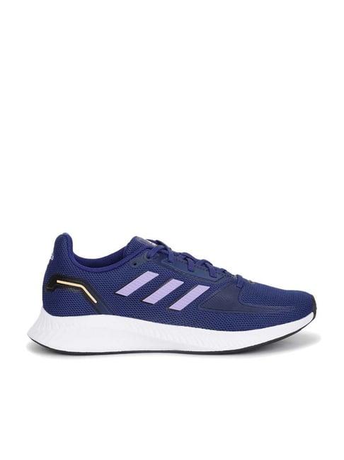 adidas women's runfalcon 2.0 indigo blue running shoes