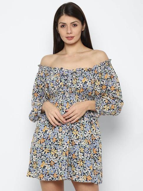 american eagle outfitters multicolor floral print dress