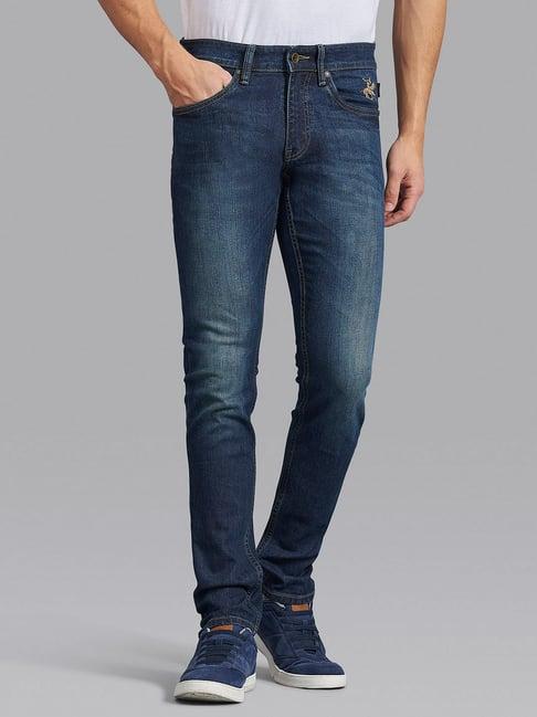 beverly hills polo club dark blue slim fit jeans