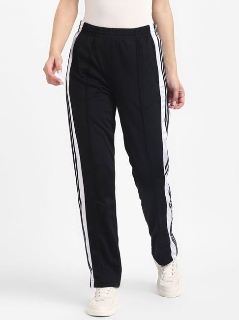 adidas originals black pb striped track pants